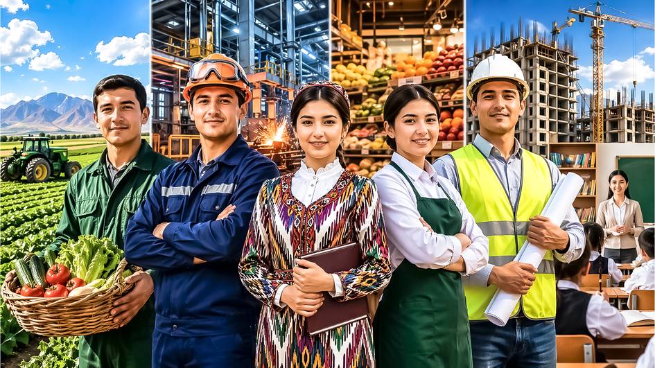 Ўзбекистонликлар қайси соҳаларда кўпроқ бандлиги маълум бўлди